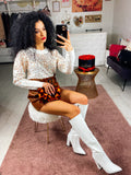 Maglione con paillettes