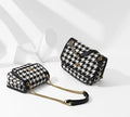 Maxi pochette pied de poule