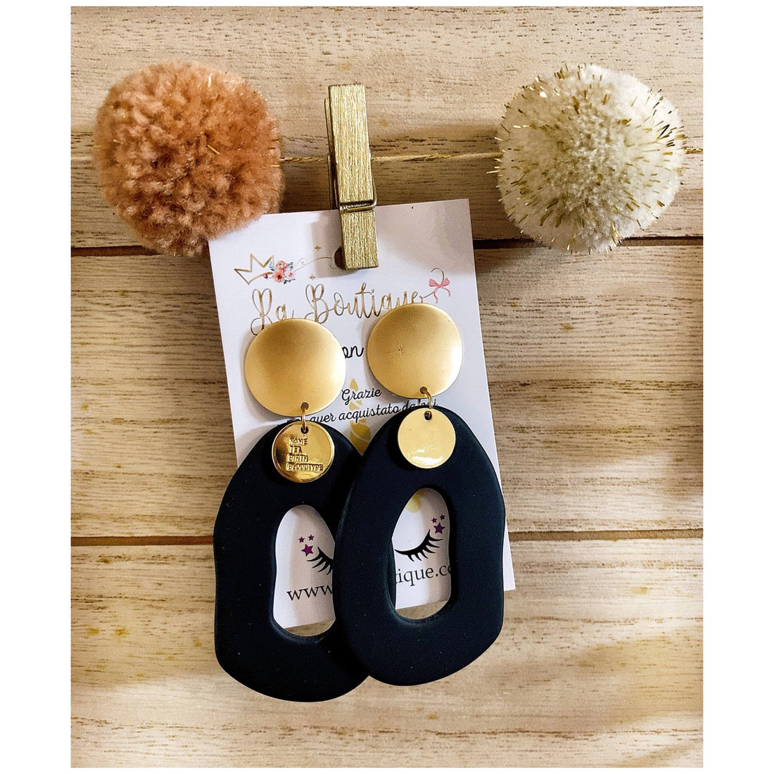 Orecchini black