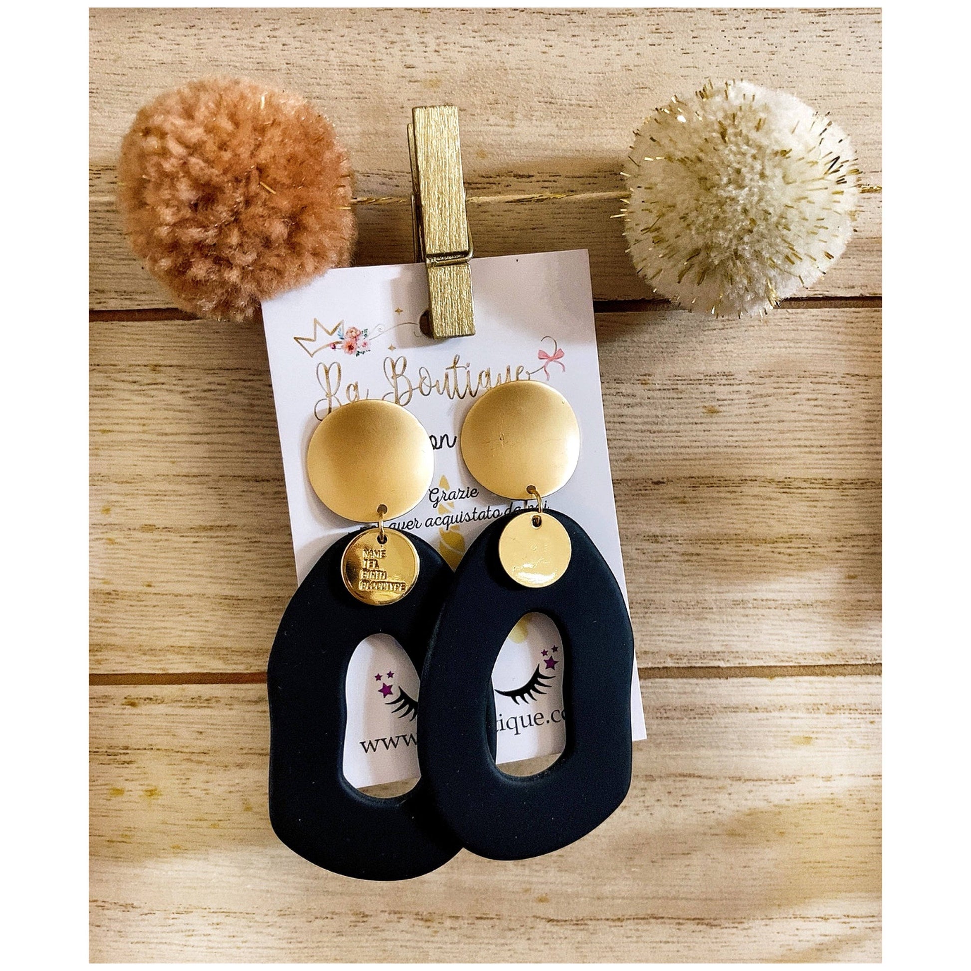 Orecchini black
