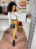 Pantalone street beige