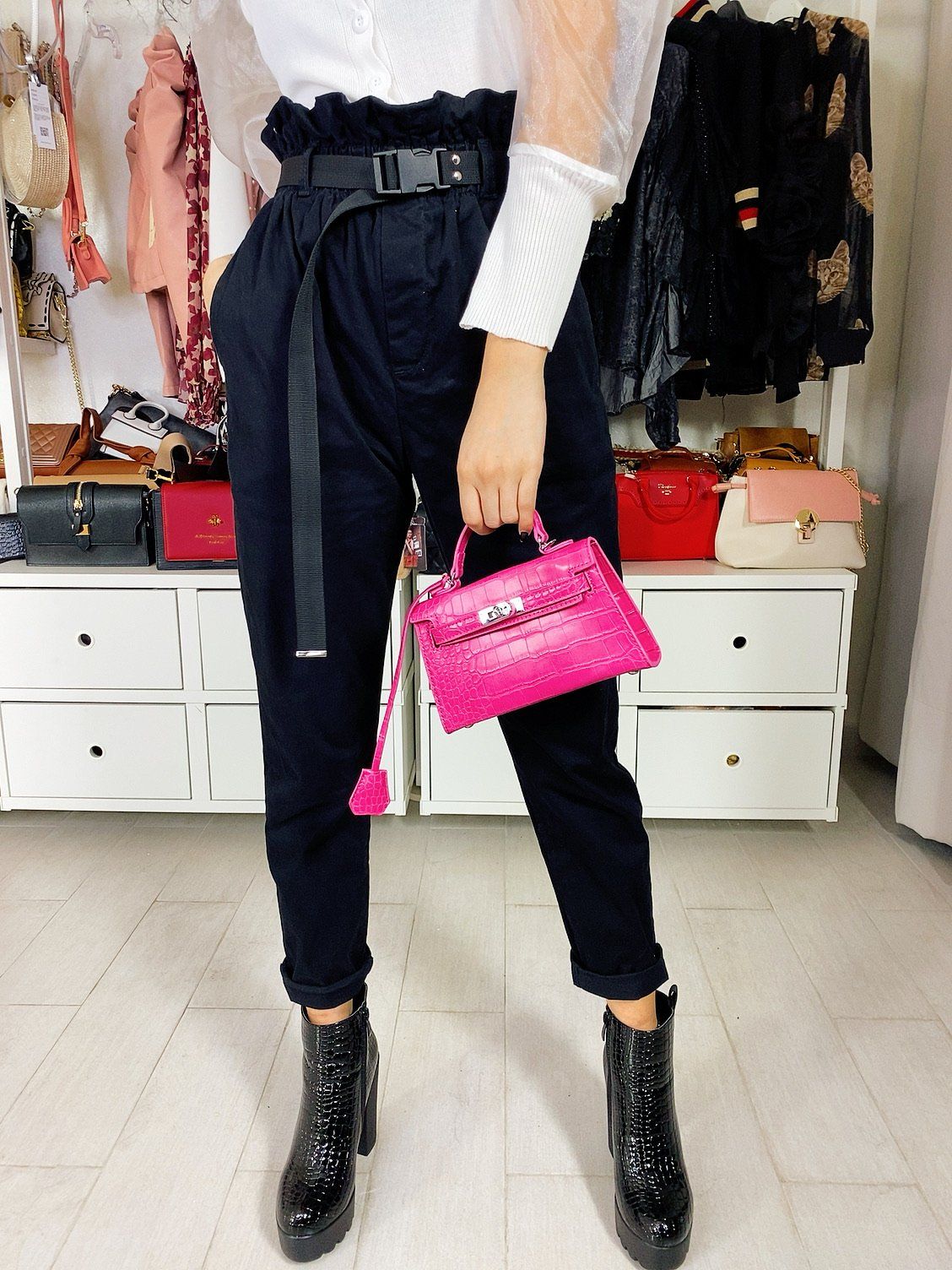 Pantalone street nero