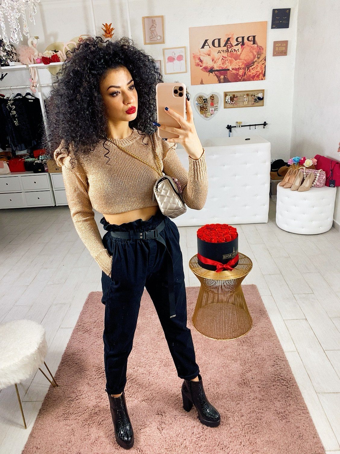 Pantalone street nero