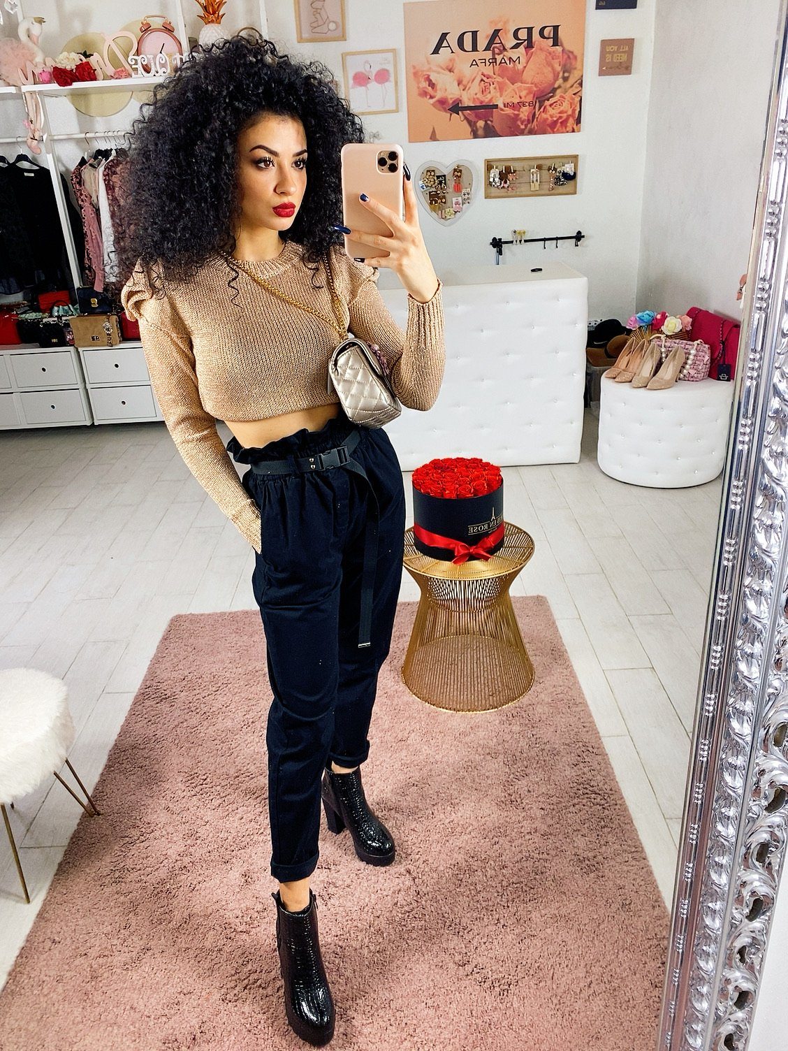 Pantalone street nero