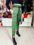 Pantalone street verde militare