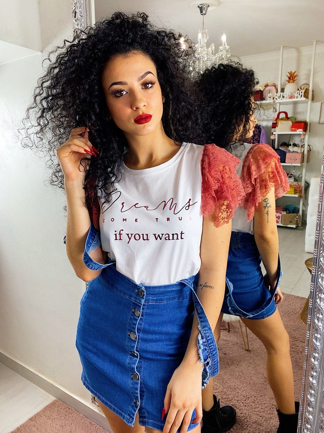 Salopette di jeans