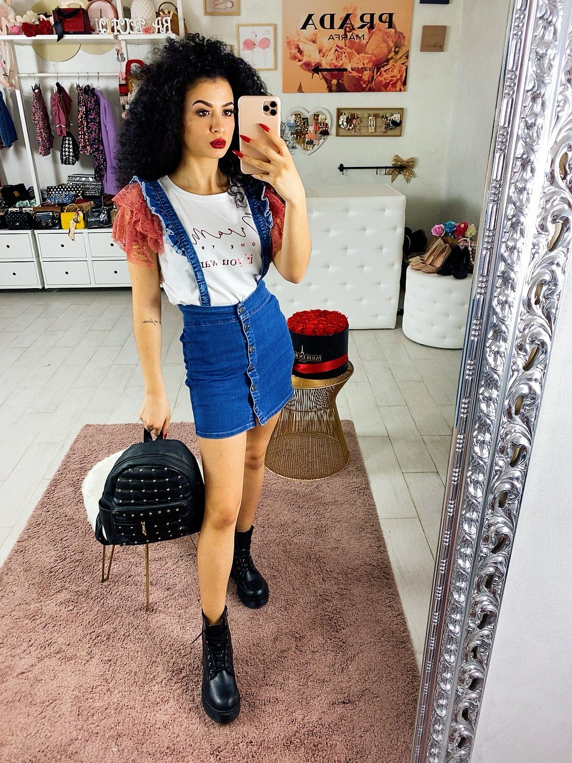 Salopette di jeans