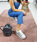 Sneakers con brillantini