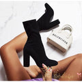 Stivaletti a calzino Glam