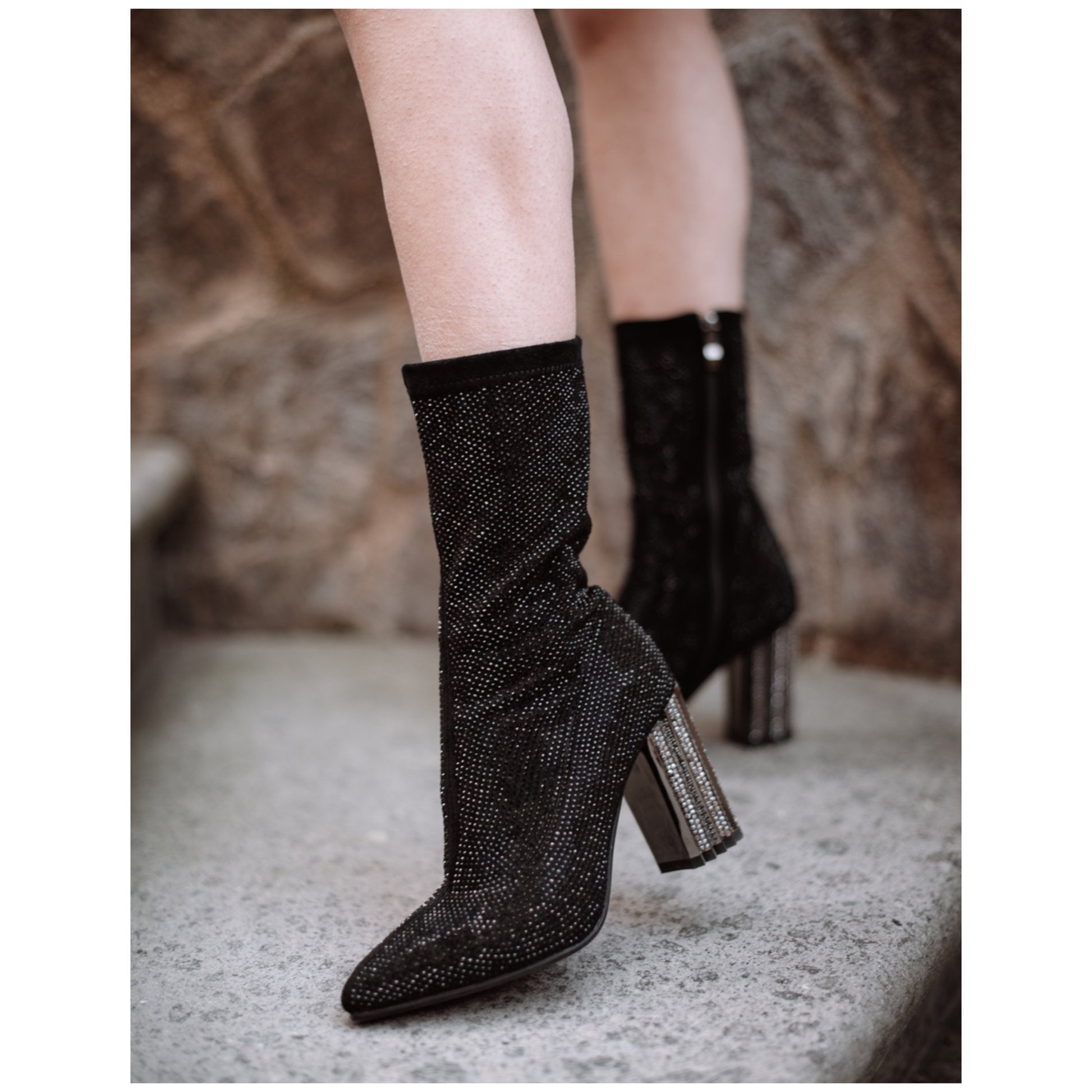 Stivaletto Diamond Black