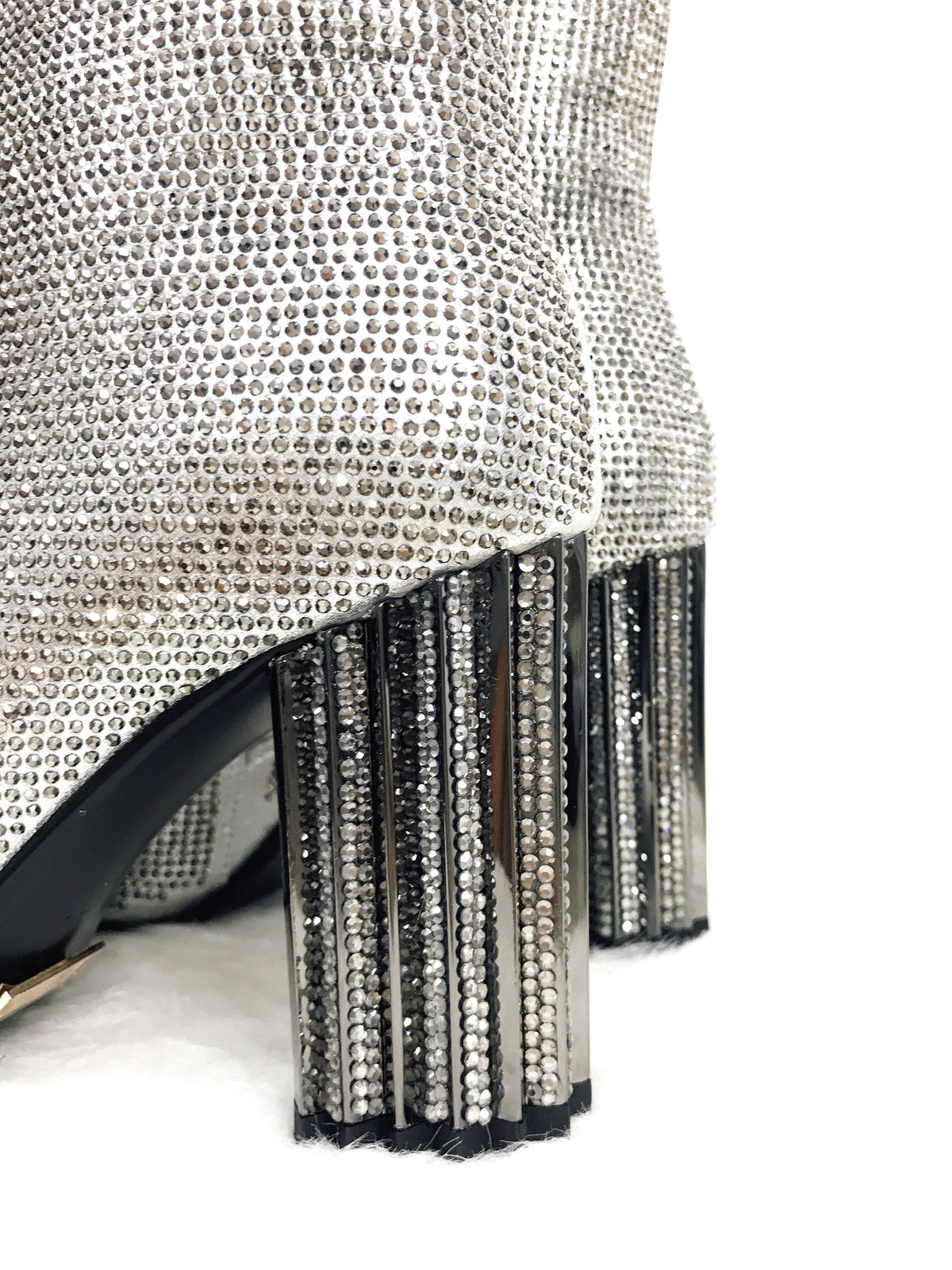 Stivaletto Diamond Silver