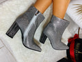 Stivaletto Diamond Silver