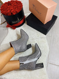 Stivaletto Diamond Silver